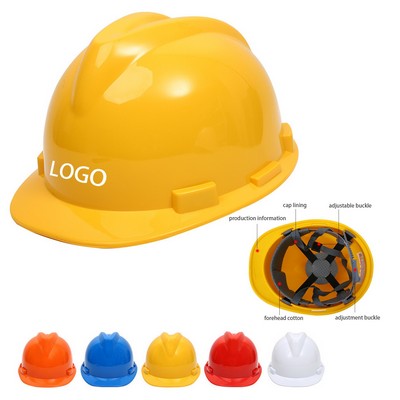 Hard Hat W/adjust The Buckle