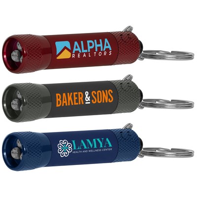 Chroma Softy Monochrome Classic - LED Flashlight with Keyring - ColorJet