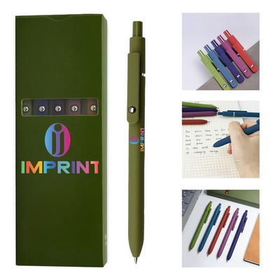 High End Series Metal Clip Retractable Pens