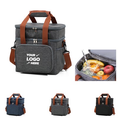 Double Deck Lunch Bag