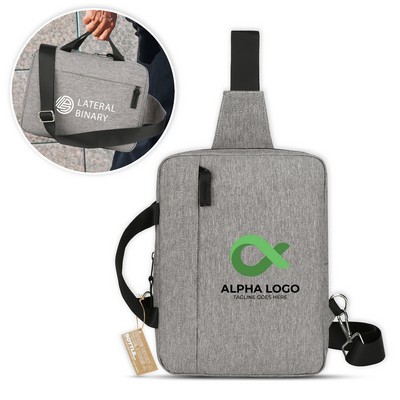 Recycled Multi-Handle Sling Bag Backpack