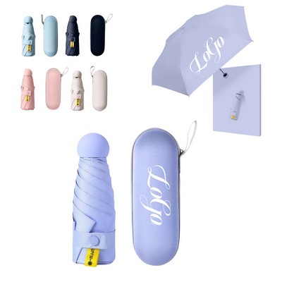 Folding Capsule - shaped Sun Umbrella