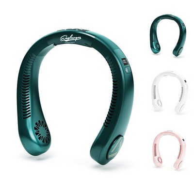 4000mAh Hands-free Bladeless Neck Fan
