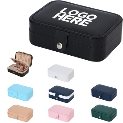 Double layer jewelry storage box