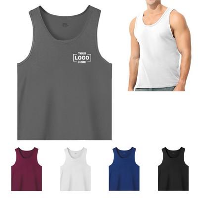 Men's Sleeveless Cotton Tank Tops