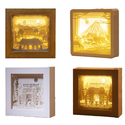 Paper Sculptures Lamp