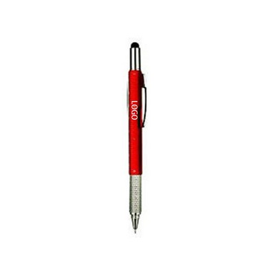 6-In-1 Multi-Tool Ballpoint Pen