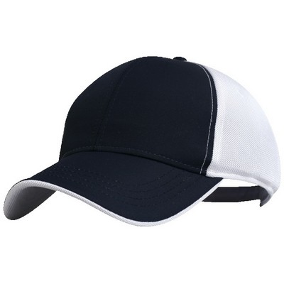 Performance Pearl Nylon Mesh Back Cap