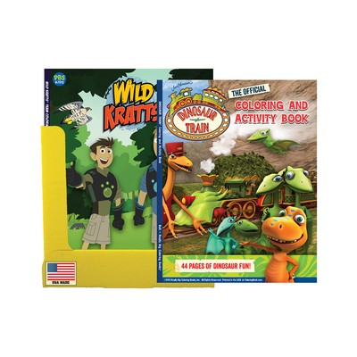 PBS KIDS Coloring Books PDQ 2 Tabletop Display