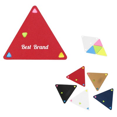 Triangular Multi-color Sticky Notes