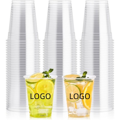 12Oz Disposable Clear Plastic Cup