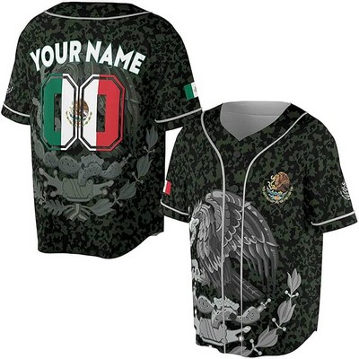 Custom Full Color Sublimation Baseball Jersey