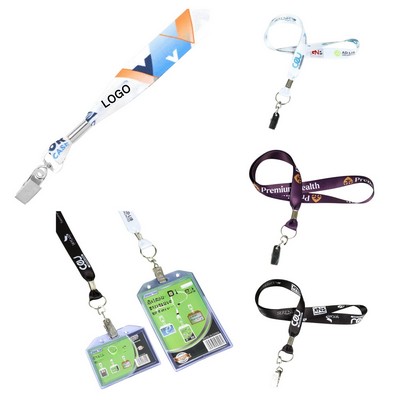 5/8" Pricebuster USA Dye Sublimated Lanyard