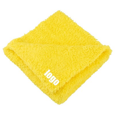 Superfiber Plush Car Drying Towel – 15.8" x 15.8"