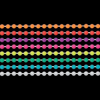 42" Glow In The Dark 12 Mm Beads