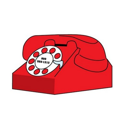 Rotary Dial Telephone Maxi Magnet (2 Square Inch)