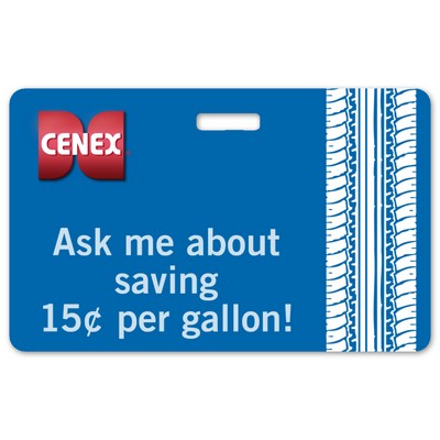 USA Made Laminated Paper Event Badge – 20mil Budget-Friendly (2.125"x3.375") Rectangle