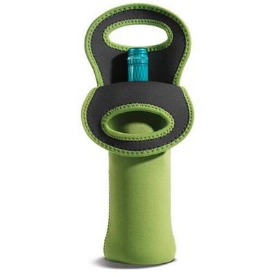 Promotek iBank® Neoprene Wine Single Bottle Tote Bag