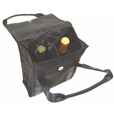 Mannitok® Deluxe Wine Bottle Tote Bag