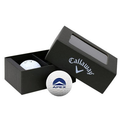 Callaway® Two Ball Business Card Box - Warbird
