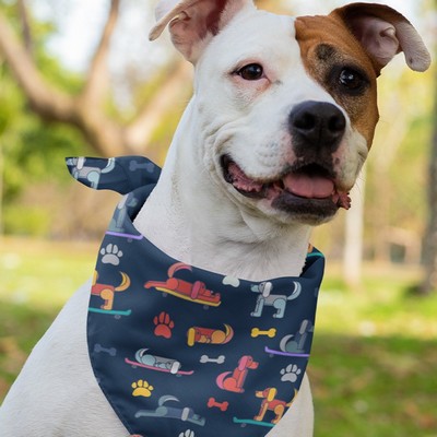 Pet Bandana Full Color 23x23