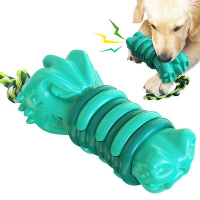 Teeth Cleaning Squeaky Chew Toys