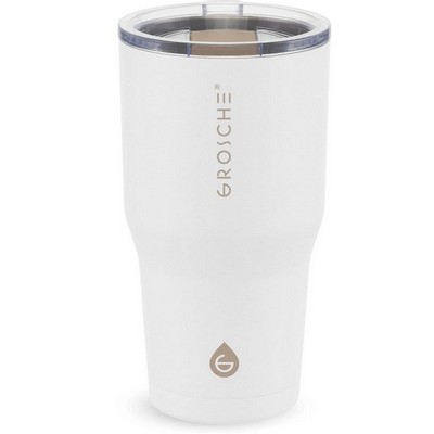 YUKON Cream White 20 oz SS Travel Tumbler