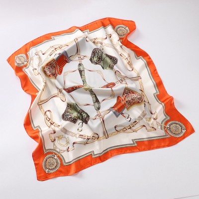 28" x 28" Stain Square Scarf Neck Scarves Kerchief Neckerchief Headband Handbags Wrap Scarf #7