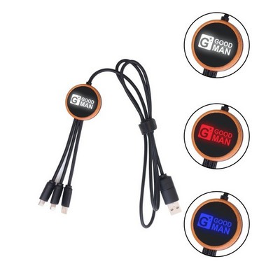 39.37 INCH LED Multi Charging Cable-Round Shape