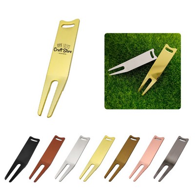 Metal Golf Divot Repair Tool