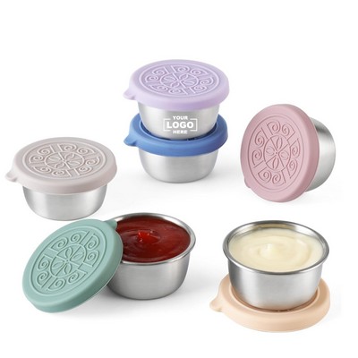 Portable Salad Dressing Containers
