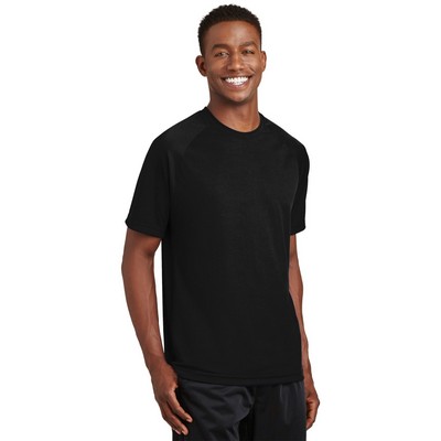Sport-Tek Dry Zone Short Sleeve Raglan T-Shirt.