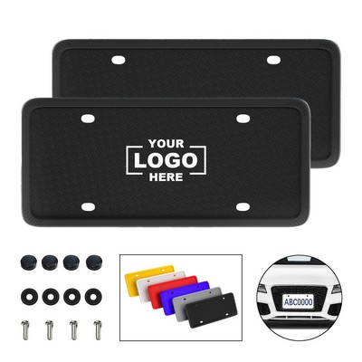 Silicone License Plate Holder Frame