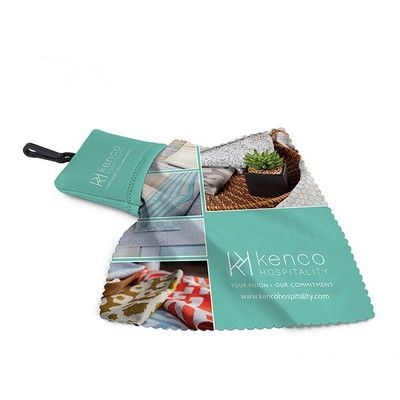 Keychain Pouch - Full Color Pouch, Full Color Cloth - Standard Production