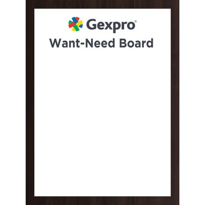 Naked Dry Erase Board (12"x18")