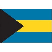 4'x6' Bahamas U.N. Nylon Outdoor Flag - Style C