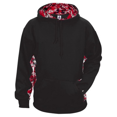 Digital Colorblock Hood
