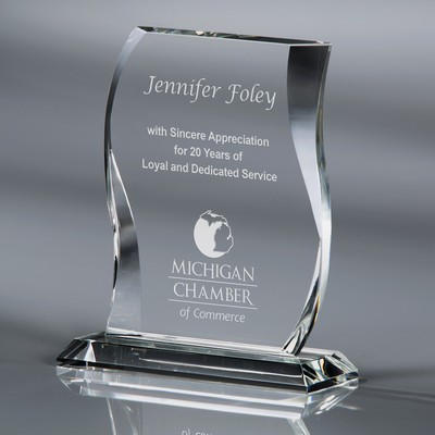 Momentum - Large optical crystal award