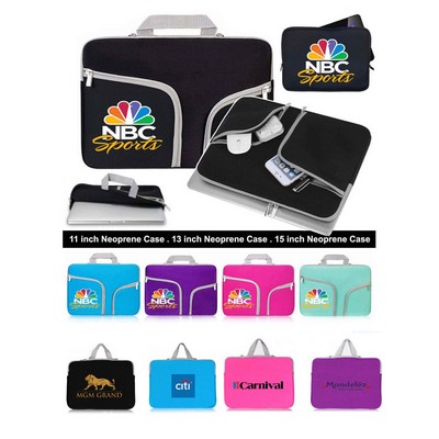 Promotek Neoprene Case for 11" Laptop Tablet Notebook with handle