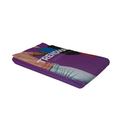 8' Curved Splash Wrap Graphic Panel (Block-Out)