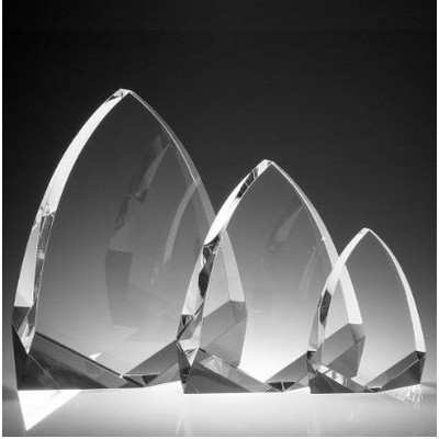 Large Cathedral Crystal Award