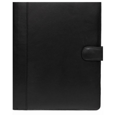 Ashlin® Designer Expresso Brown Bernadino Tuscany Portfolio w/Letter Sized Notepad