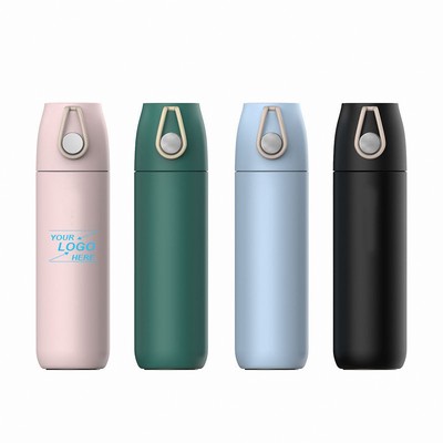 12 oz Travel Mug with Snap Seal Lid and Custom Imprint