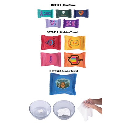 Compress, disposable towel made from Plant Fiber - 55 x 28