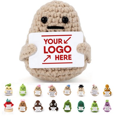 Mini Funny Knitted Wool Potato Toy