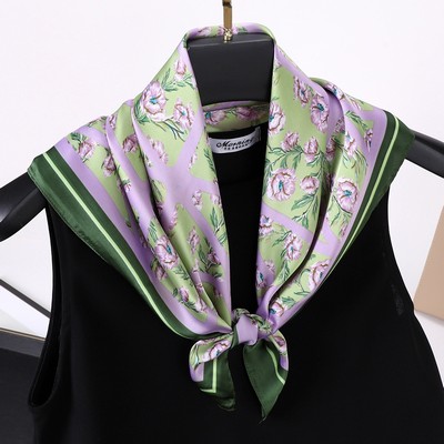 28" x 28" Stain Square Scarf Neck Scarves Kerchief Neckerchief Headband Handbags Wrap Scarf #4