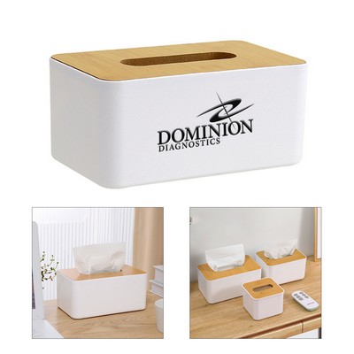 Wood Tissue Box Cover (By Ocean)