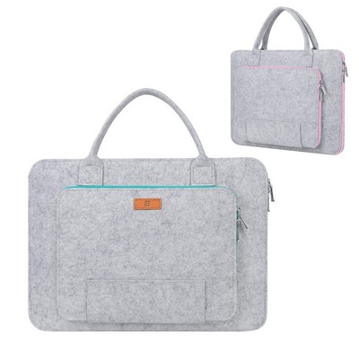 Felt Laptop Tote Bag