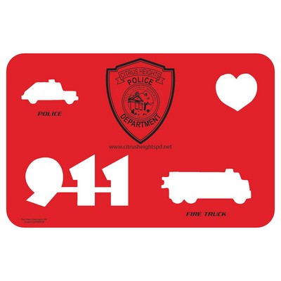911 Poly Stencil