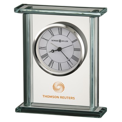 Cooper Rectangle Glass Corporate Gift Clock